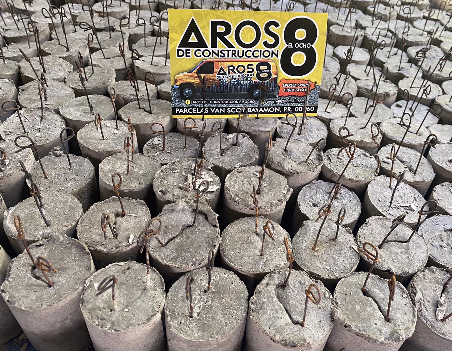 Materiales de Construcción - Aros de Construcción El Ocho 8